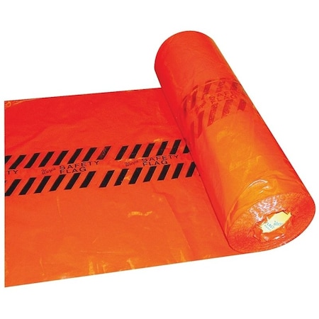 Warp Brothers Warp's RSF Safety Flag Roll, Plastic, Red RSF