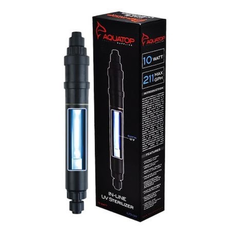 Aquatop 10 in. In Line UV Sterilizer IL10-UV