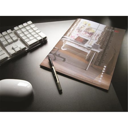 Desktex Pvc Smooth Back Desk Mats Rectangular Shaped 17 X 22 In. FPDE1722V4