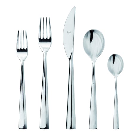 Mepra Energia Flatware Set - 20 Pieces - Stainless Steel 103622020