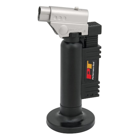 Performance Tool Jet Torch, Refillable Adjustable Flame, High Temp Lighter, Brazing Soldering W2002