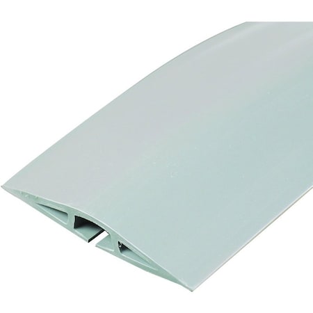 Legrand Cable Protector, 5 ft L, 2-1/2 in W, Rubber, Gray CDG5