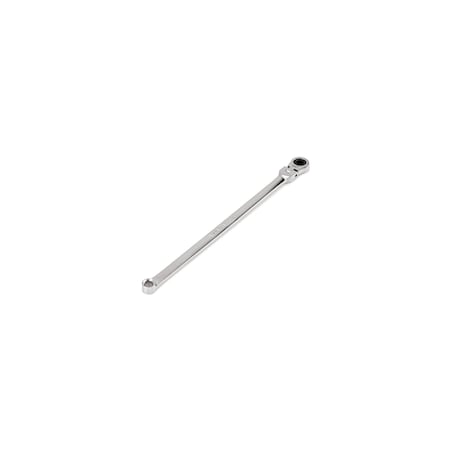 Tekton 6 mm Long Fixed/Flex Head 12-Point Ratcheting Box End Wrench WRB35406