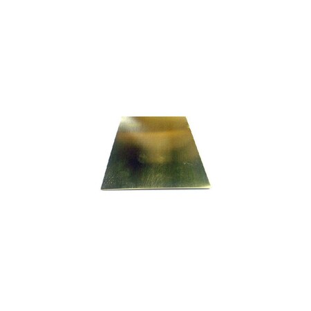 K&S Precision Metals Metal Strip 0.093in X 1in W X 36in L Brass 9742