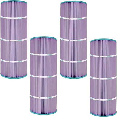 Hurricane Premium Purple Pentair Clean & Clear Plus 320, Waterway Crystal Water 325 (4 required) HF7470-04P