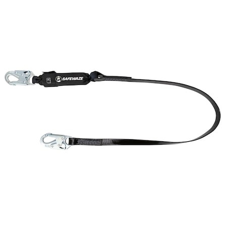 Safewaze PRO-Shield 6ft Energy Absorbing Lanyard: Snap Hook 024-2136