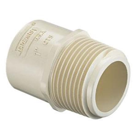 Spears 0.75 in. CTS CPVC Male Adapter MIPT Socket 4136007BC