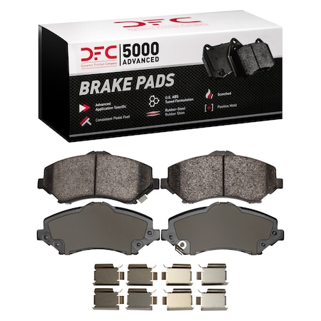 Dfc 5000 Advanced Disc Brake Pad Set,  1551-1273-01