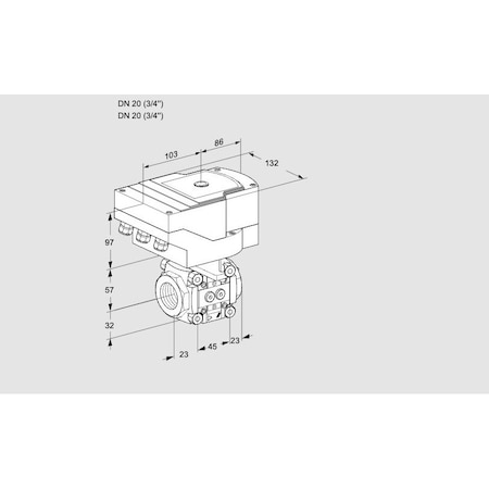 Honeywell Kromschroder IFC120/20R05-15PPPP/20-60W3T-I KS88302060