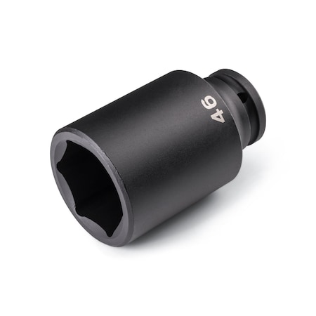 Tekton 3/4 Inch Drive x 46 mm Deep 6-Point Impact Socket SID33146