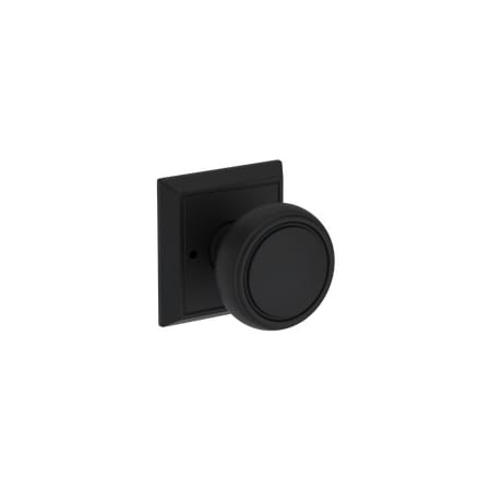 Baldwin Residential Door Knobs Privacy Reversible Satin Black PVBRECHR190