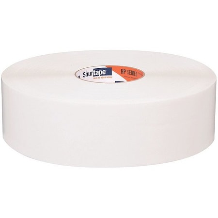 Zoro Select Packaging Tape, 1.9 mil, White, PK4 125905