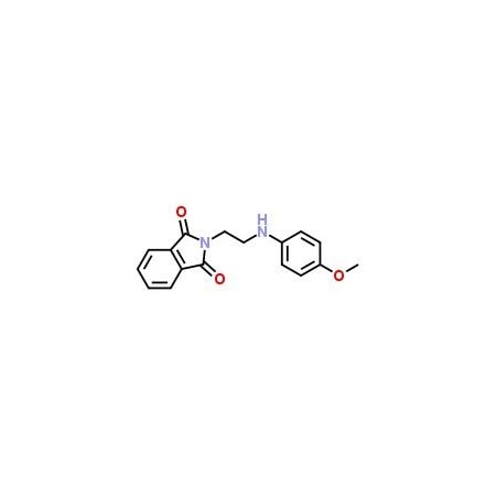 Ak Scientific 2-[2-(4-Methoxy-phenylamino)-ethyl]-isoindole-1, 3-dione (100mg), CAS 856828-07-4 B064-100mg