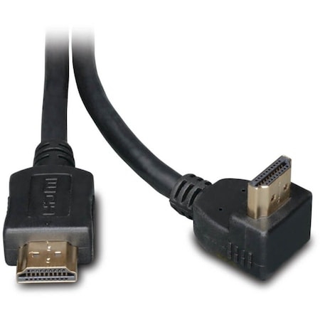 Tripp Lite HDMI Cable, Hi Speed, RA, M/M, M/M, 6ft P568-006-RA