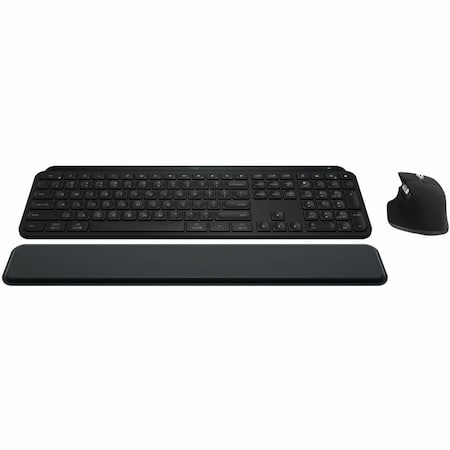 Logitech MX Keys S Combo - Performance Wireless Keyboard and Mouse with Palm Rest 920012274