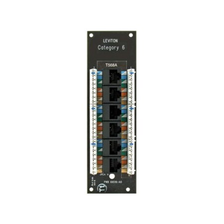 Leviton CATEGORY 6 VOICE AND DATA BOARD 47611-C6