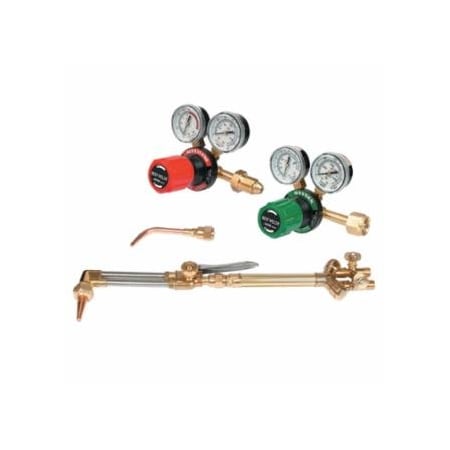 Best Welds G250 Series Cutting and Welding Outfit, 1/2 in to 5 in Cutting Cap, CGA-540/CGA-300, Deluxe 900-0384-2707