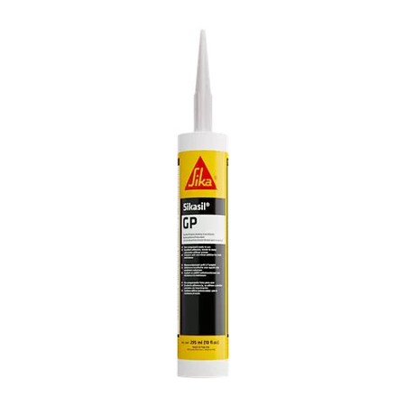 Sika General Purpose Acetoxy Cure Silicone - Black SIKASIL GP-B