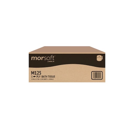 Morcon Morsoft 0.88in Core Bath Tissue Wh, PK24 M125