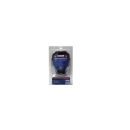 Gerson Full Face Respirator Kit, Silicone 089955-KIT1