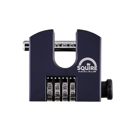 Squire SHCB65 Straight Shackle Boron Steel Combination Padlock SQ-SHCB65