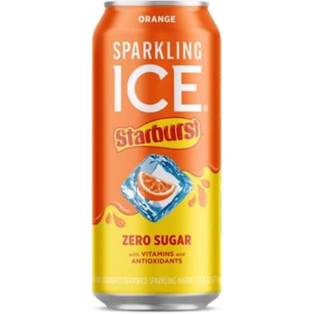 Sparkling Ice Starburst Orange Beverage 16 oz 1 pk FG00581