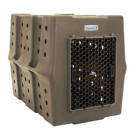 Dakota 283 CRaTE - Canine Rough and Tough Economy Kennel - X-Large - Coyote Granite D2-CRATE-XL-COY