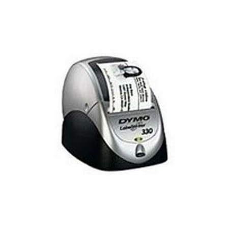 Dymo Label Tape Cartridge, Black/Metallic Silver, Labels/Roll: Continuous 18487