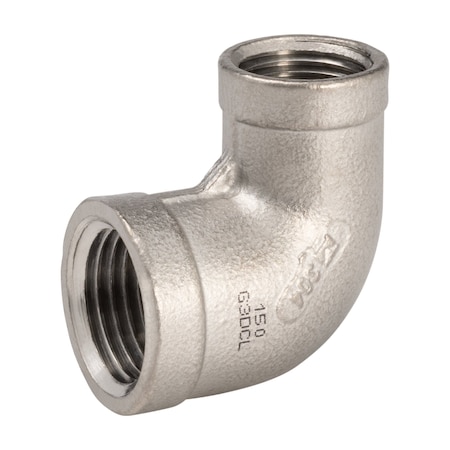 Proline Series Stainless Steel 304 1/2-in x 3/8-in 90 Degrees Reducing Elbow SF-805B