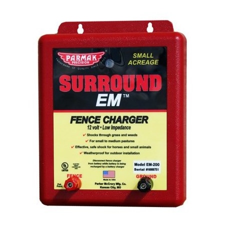 Parker Mc Crory Mfg Co 12V Small Acre Fencer EM-200