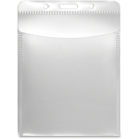 Advantus PVC-Free Vertical Badge Holder, PK50 75604