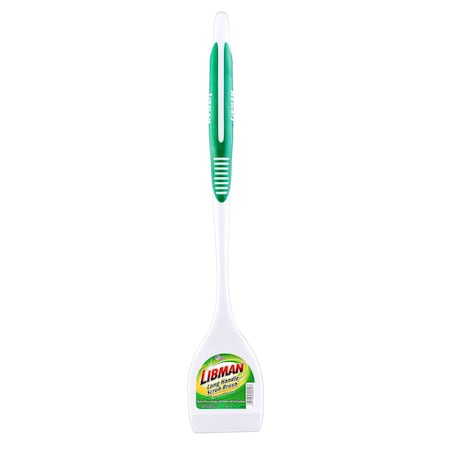 Libman Commercial Utility Brush, Long Handle, White 10