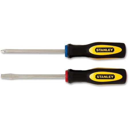 Stanley 60-020 2 PC. Standard Fluted Slotted & Phillips Screwdriver Set 60-020