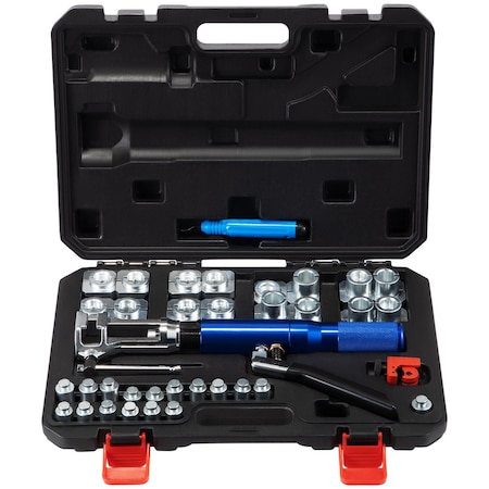 Vevor Hydraulic Flaring Tool Kit Double Flaring Tool 45 Deg for 3/16" to 1/2" Tube 72485-PRC