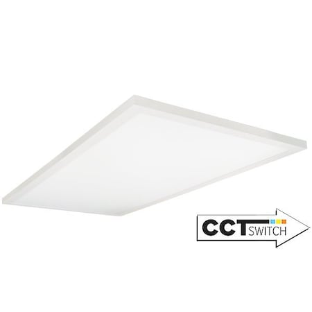 Elco Lighting 12inx48in Sky Panel, 5-CCT Switch, 4000lm, White ELSP1224CT5W