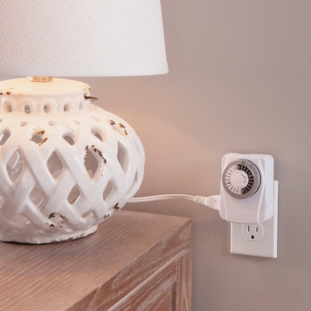 Prime 125V Indoor 24 Hr. Heavy-Duty Electromechanical Timer TNI2423