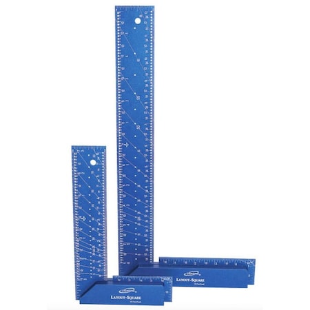 Igaging 7in and 12in Layout Square Set 36-LS-712