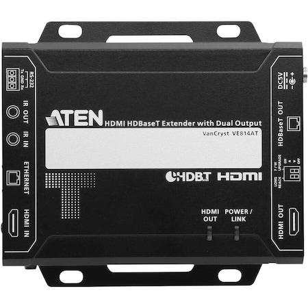 Aten HDMI HDBASET VE814A TRANSMITTER UNIT 4K 330FT VE814AT