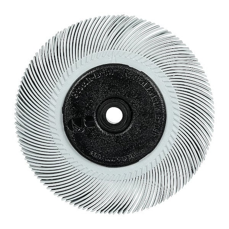 Scotch-Brite Radial Bristle Brush, SS, 7 5/8 in dia. 7100374926