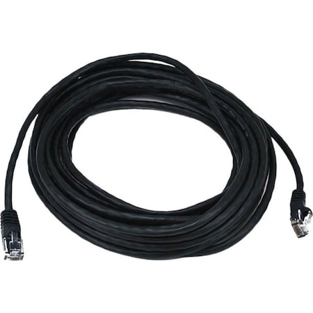 Monoprice Patch Cord, Cat 5e, Booted, Black, 25 ft. 2151