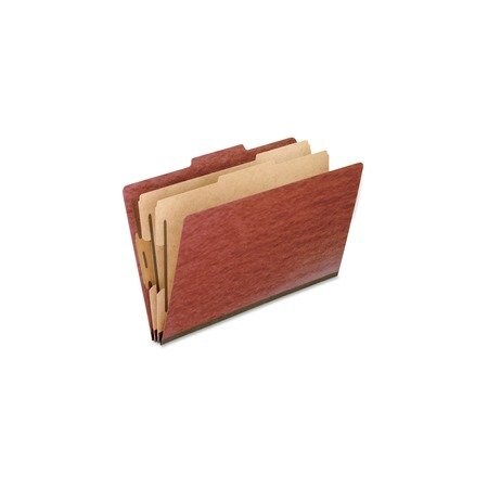 Pendaflex FOLDER, CLASSF, LGL, 2DIV, RED, 10PK 2257R