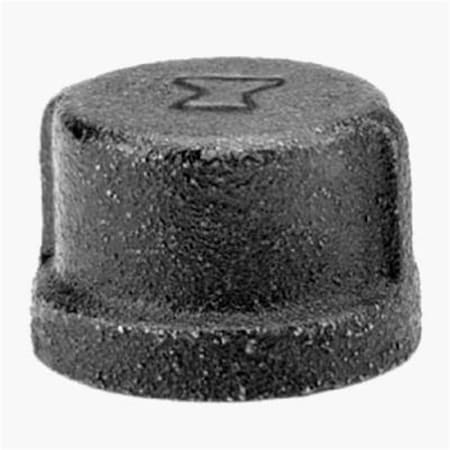 Homecare Products 8700132056 .13 in. Steel Pipe Fitting Black Pipe Cap HO567629
