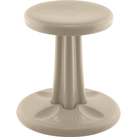 Kore Design Kids Wobble Chair for Schools, Classrooms, 14in tall, Active Seating, Sand Dollar 803895