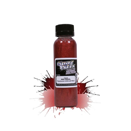 Teacher&Aposs Aid 2 oz Pearl Airbrush Paint - Red TE3523522