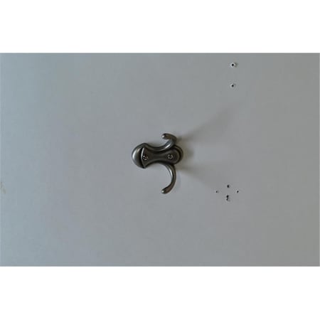 Blueprints Horizontal Double Robe Coat HookAged Pewter BL490367