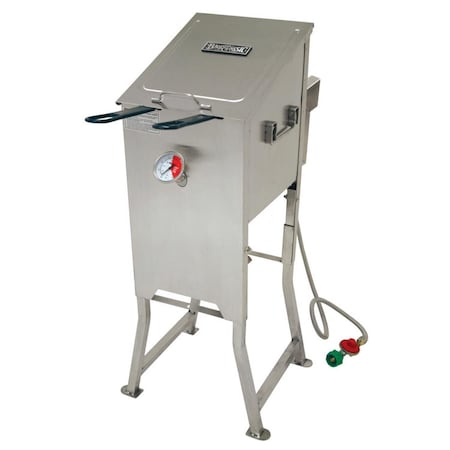 Bayou Classic 57000 BTU Stainless Steel Deep Fryer 4 gal 700-701