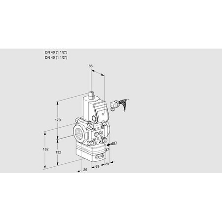 Honeywell Kromschroder VAH240R/NKAE KS88032743