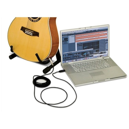 Alesis AudioLink Series 1/4-in-to-USB Cable requires 1/4-in guitar output GUITARLINK