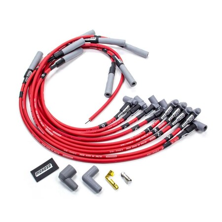 Moroso 73688 Ultra 40 Plug Wire Set, Red MOR73688