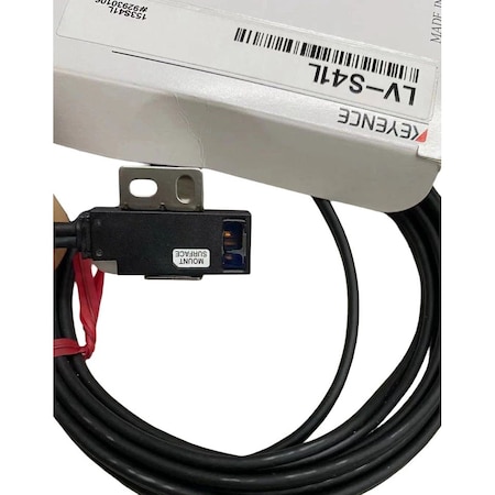 Keyence Multi-Purpose Digital Laser Sensor Head, Spot Reflective, Small LV-S41L